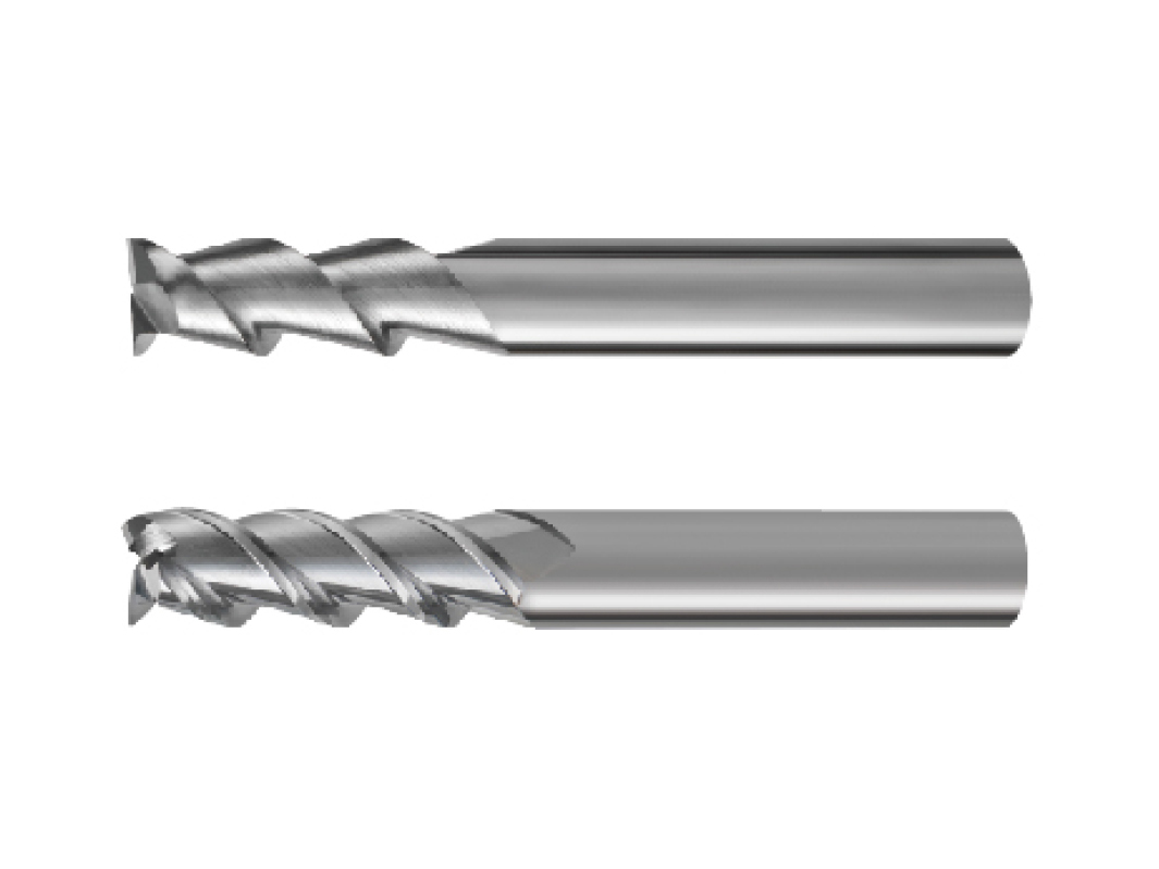 Milling cutter for aluminum carbide